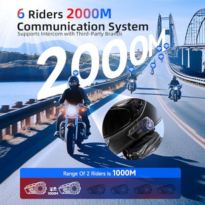 Motorcycle Intercom Headset