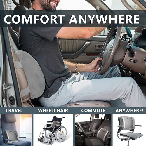 Lumbar Support Back Pillow Office Chair and Car Seat Cushion