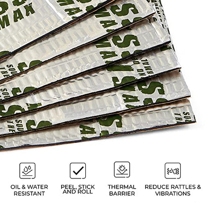Max 120 mil 30 sqft Car Sound Deadening mat