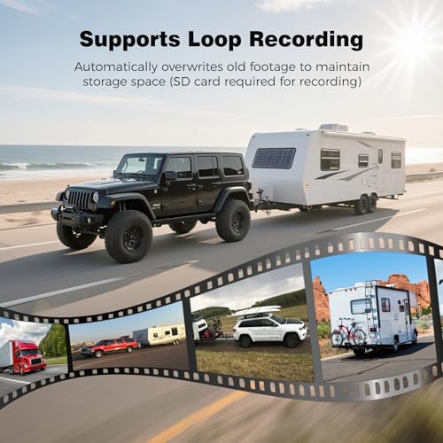 10.1" Wireless RV Backup Camera System