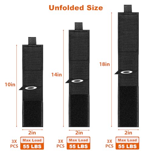 Heavy Duty Storage Straps (9 Count)