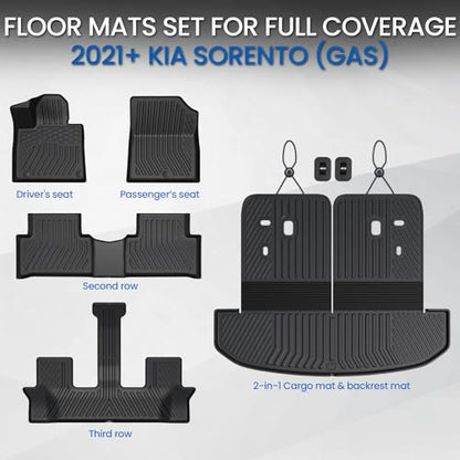 Floor Mats for Kia Sorento 2021