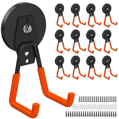12 Pcs Magnetic Hooks Heavy Duty (12 Count)