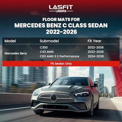Floor Mats for Mercedes Benz C Class 2022