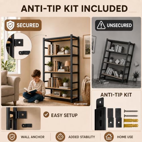 Metal Bookshelf