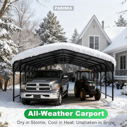 20x30 Heavy Duty Metal Carport