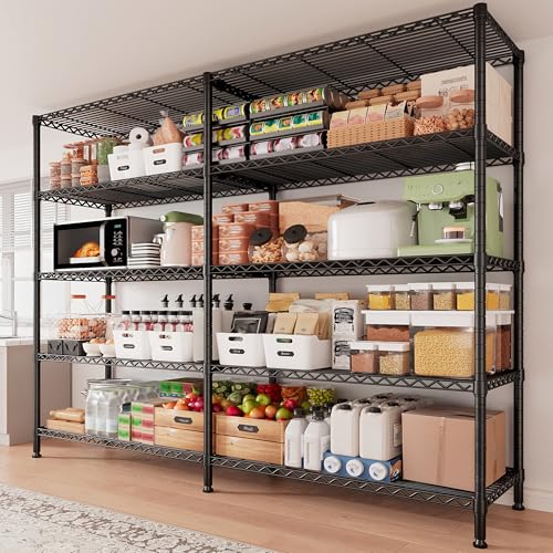 5 Tier Heavy Duty Metal Shelving