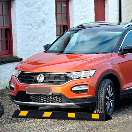 Rubber Parking Curb Garage Car Stopper