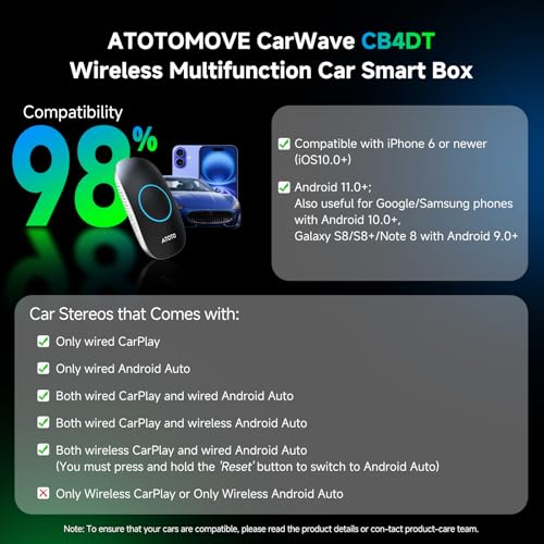 Wireless CarPlay AI Box with OBD2 Scanner