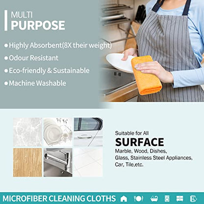 Microfiber Cleaning Cloth (20 Count)