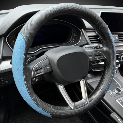 Nappa Leather Steering Wheel Cover