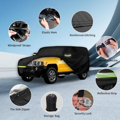Waterproof Car Covers Fit for Hummer H2 SUV 2002