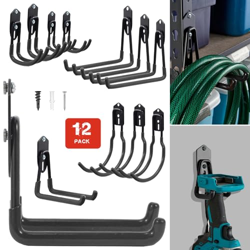 Garage Hooks Organizer Kit