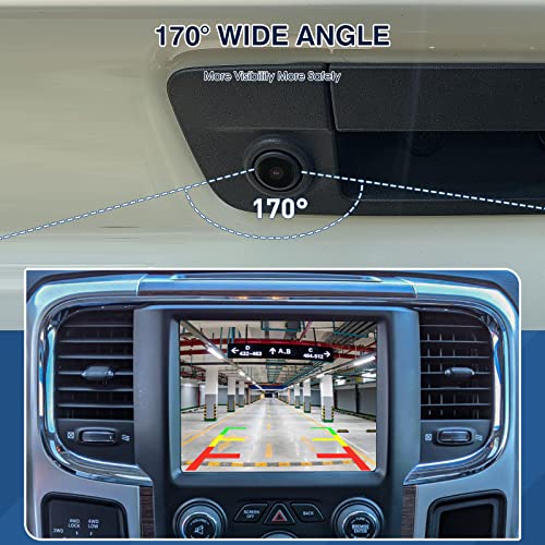 Rear View Backup Camera Fit for RAM 1500 2500 3500 2013