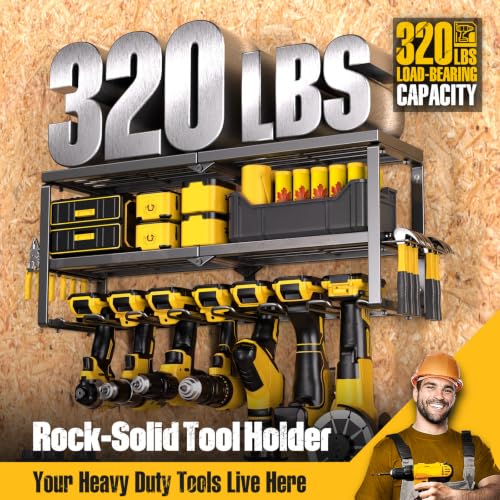 Power Tool Organizer for Tool Storage