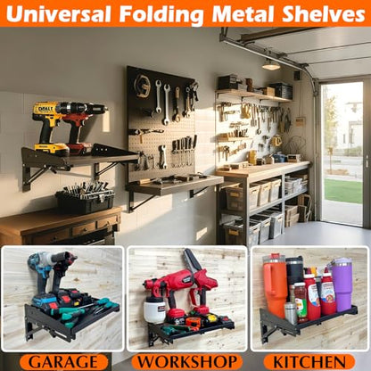 Heavy Duty Wall Mounted Shelf (2 Count)