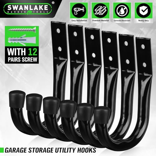 Heavy Duty Garage Storage Hooks