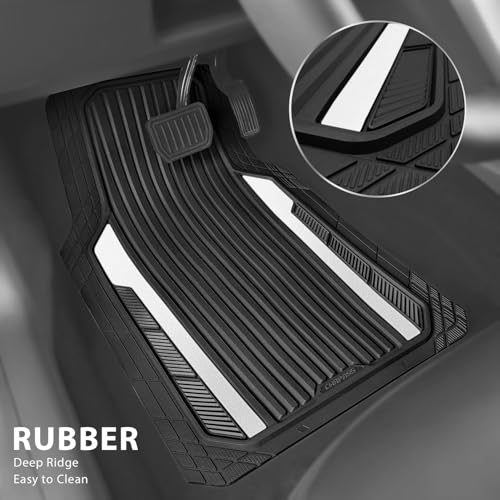 Heavy Duty Rubber Car Mats Metallic