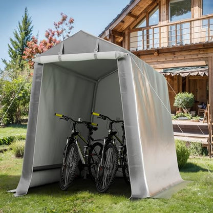 JY QAQA 6x6 FT Portable Motorcycle Carport