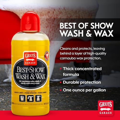 Best of Show Wash and Wax for Car Detailing and Cleaning (48 Fl Oz)
