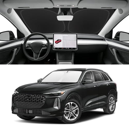 Custom Fit Windshield Sun Shade for Audi Q5 2018
