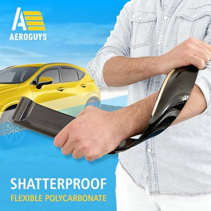 Extra Durable Window Deflectors in (4 Count)