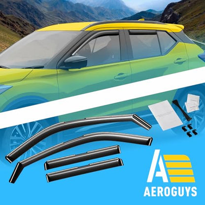 Extra Durable Window Deflectors in (4 Count)