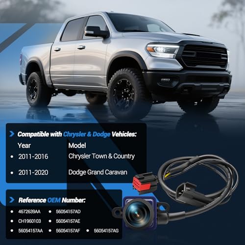 56054157AA Rear View Backup Camera Compatible with Ram ProMaster