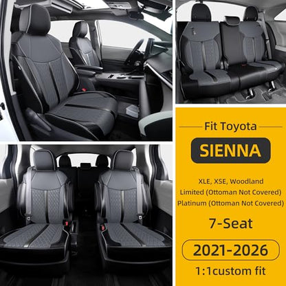 Custom Sienna Seat Covers for 2021