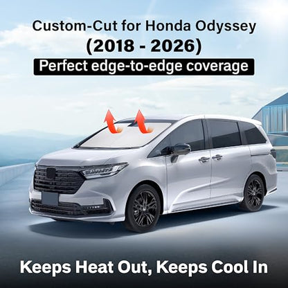 Windshield Sun Shade Compatible for Honda Odyssey 2018
