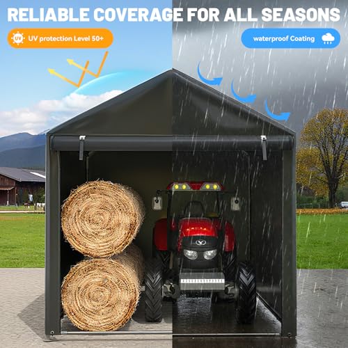 5x7 FT Carport Storage Shed