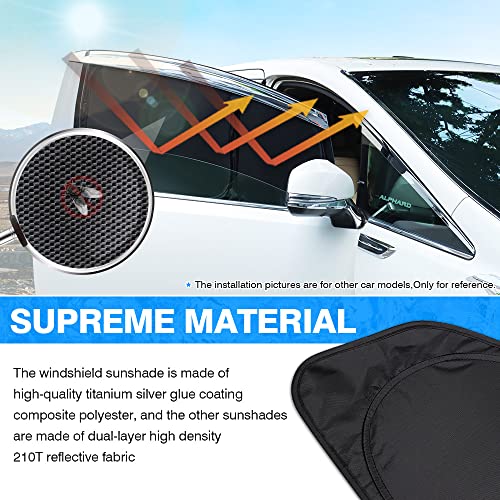 Windshield Sun Shade for Hyundai Tucson 2016 (8 Count)