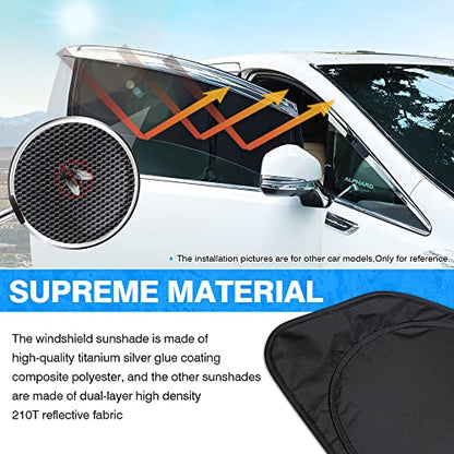 Windshield Sun Shade for Hyundai Tucson 2016 (8 Count)