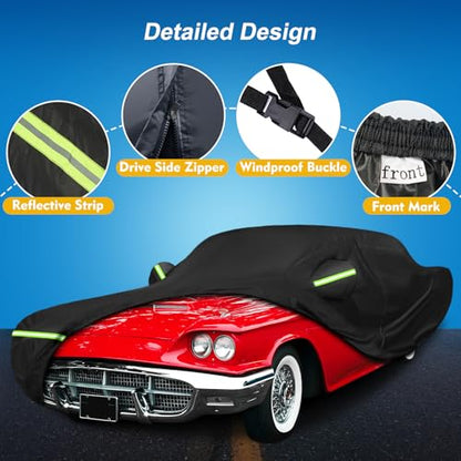 QUNSUNUS Car Cover for Ford Thunderbird 1958