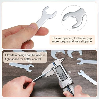 10pcs Small Wrench 13x70x2mm Metric U (10 Count)