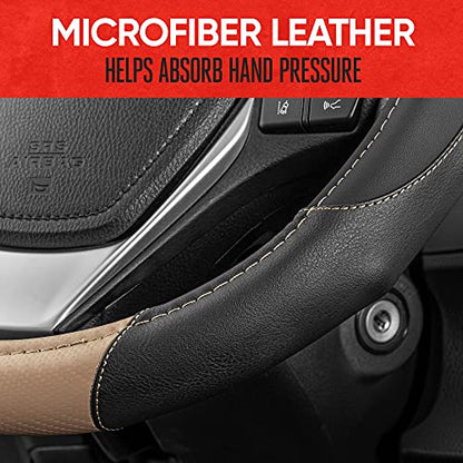 GripDrive Carbon Fiber Steering Wheel Cover