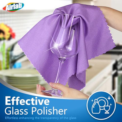 Glass Polishing Streak Free Miracle Cleaning Cloth (8 Count)