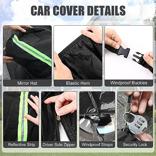 Waterproof Car Cover Compatible with Toyota Corolla Hatchback 2019