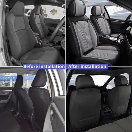 Front Seat Covers Fit for Toyota Camry 2002 (2 Count)