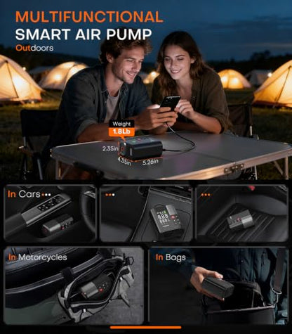 Tire Inflator Portable Air Compressor