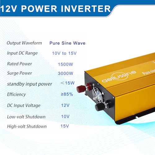 1500W Pure Sine Wave Inverter