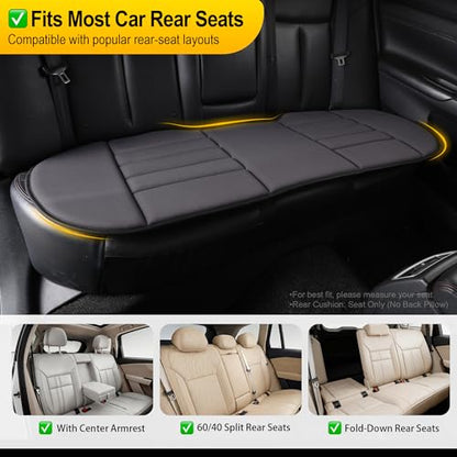 3 Piece Memory Foam Car Seat Cushion Set for Driving Comfort (3 Count)