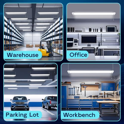 4FT Linkable LED Shop Light for Garage
