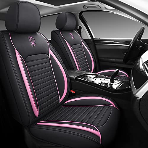LK Full Set Car Seat Covers for Front Seats and Rear Seats