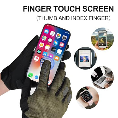 Breathable Mesh Motorcycle Gloves for Men