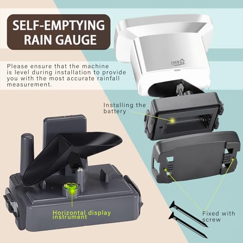 Wireless Rain Gauge Outdoor