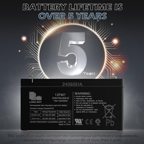24V 7AH Battery for 24 Volt Ride on Cars Toys