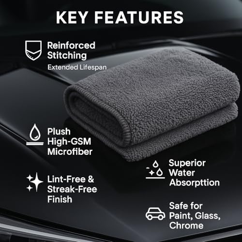 PAKS 3 Pack Reusable Microfiber Towels (3 Count)