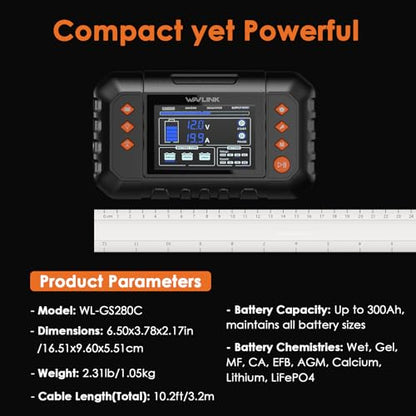 280W Smart Battery Charger