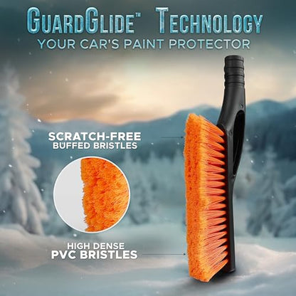 27" Car Snow Brush and Ice Scrapers for Car Windshield (2 Count)